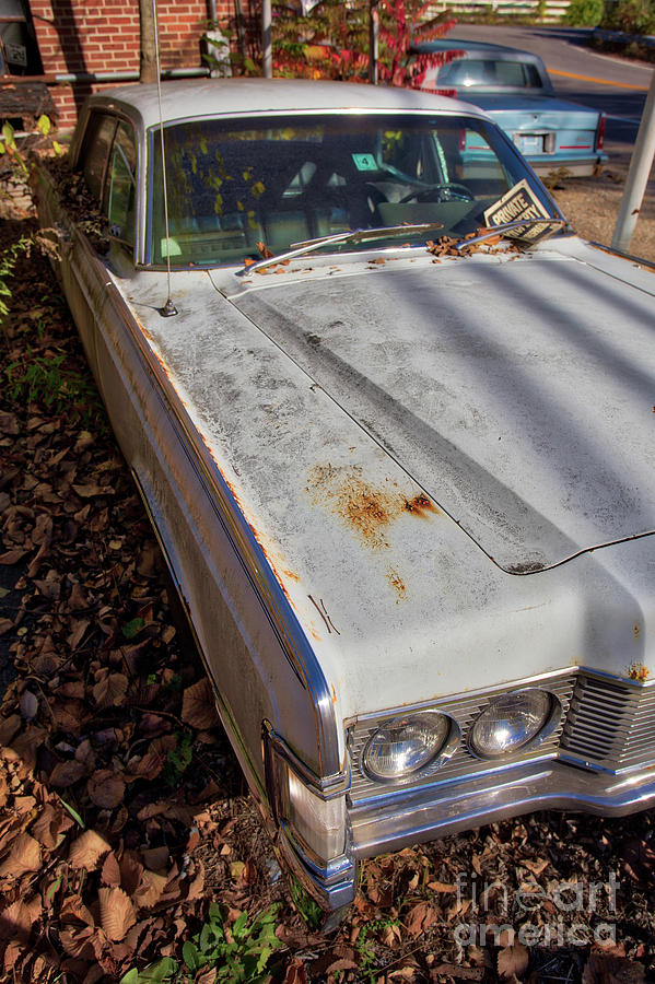 Old Abandoned Car Weare New Hampshire Photograph by Edward Fielding