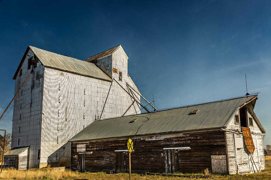 Old Abandoned Grainery Photograph