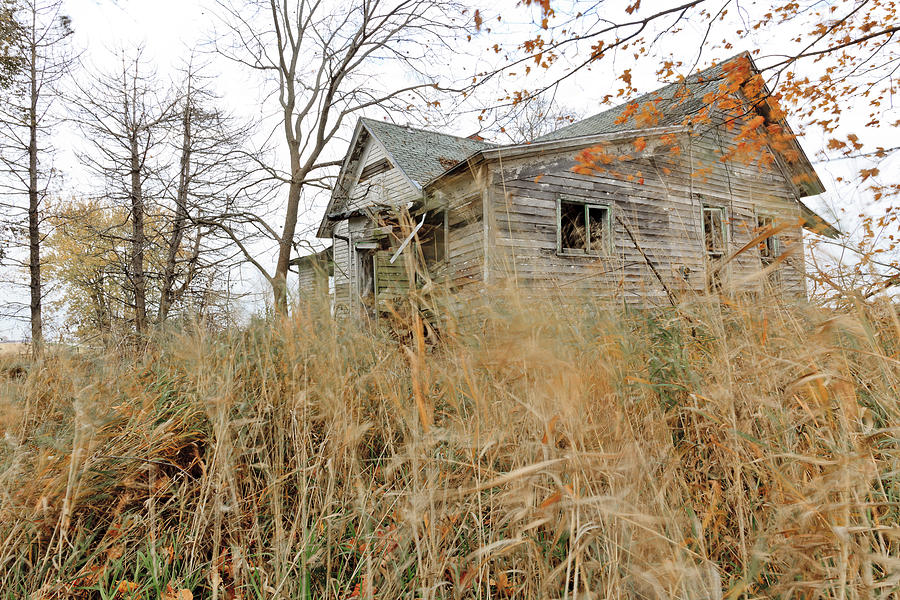 Old Abandoned House Photograph by Ben Graham