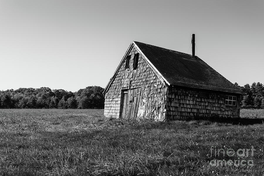 Barn Photograph - Old Abandoned Wooden Barn by Edward Fielding