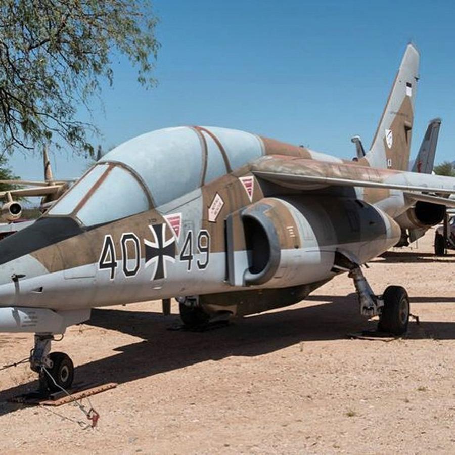 Tucson Photograph - Old Airplane Pima Air And Space Museum by Michael Moriarty