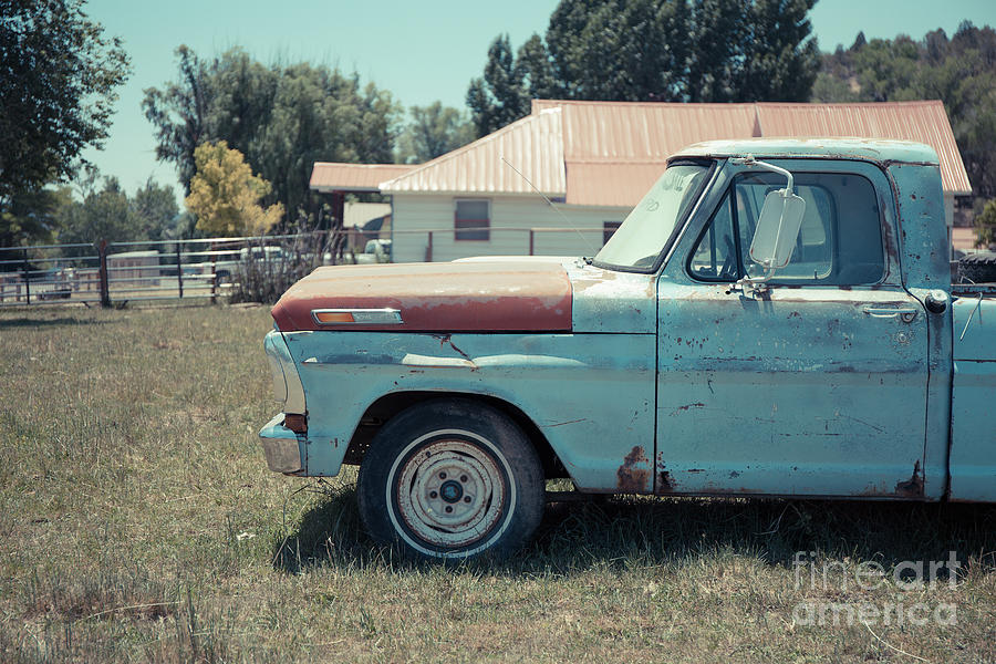 Old American Pickup Truck Photograph by Edward Fielding