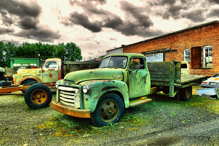 Old American Steel Photograph by Jeff Swan