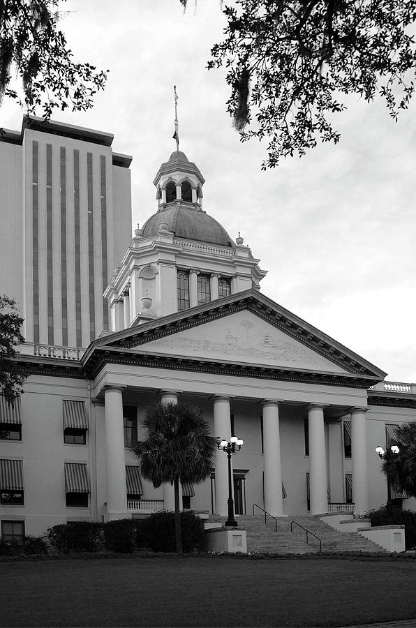 Old and New Florida State Capitol Buildings Photograph by Wayne Denmark ...