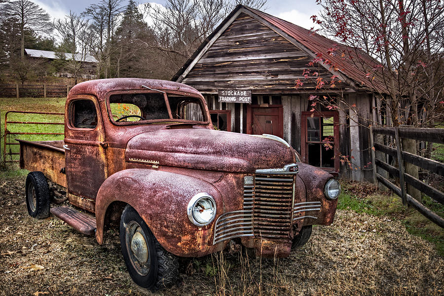Old and Rusty Photograph by Debra and Dave Vanderlaan
