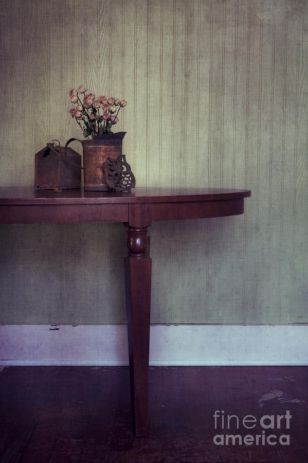 Vintage Photograph - Old And Rusty by Priska Wettstein