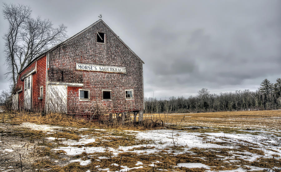 Old and Treasured Barn Photograph by Richard Bean