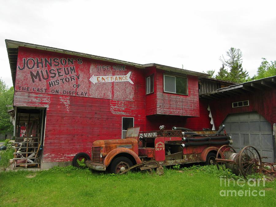 Truck Photograph - Old Antique Shop and Museum by Crystal Loppie