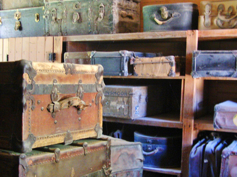Old Baggage Photograph by Marilyn Diaz