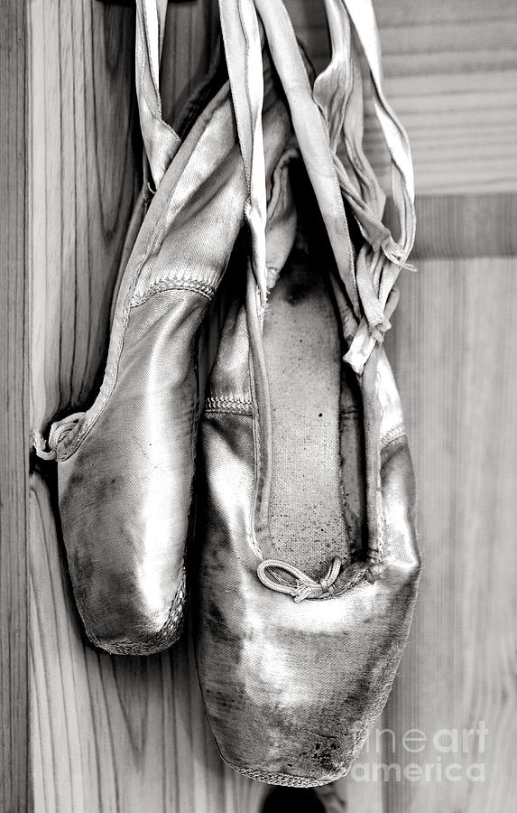 Old ballet shoes Photograph by Jane Rix