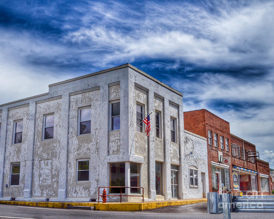 Old Bank Building - Peterstown West Virginia Photograph