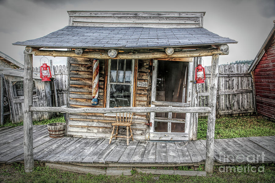 Old Barber Shop Photograph by Lynn Sprowl