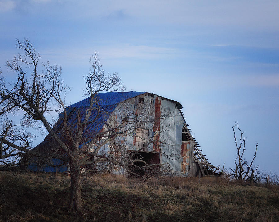Old Barn at Hilltop Arkansas Photograph by Michael Dougherty