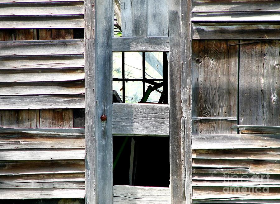 Old Barn closeup Photograph by Rose Santuci-Sofranko
