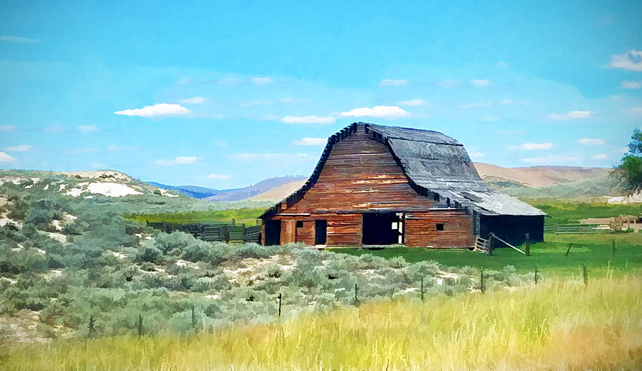 Old Barn in Utah Photograph by Jennifer Stackpole - Fine Art America