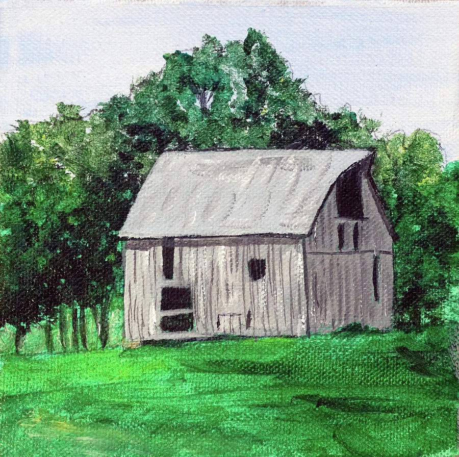 Iowa Barn No 1 2016 Painting by Kevin Callahan
