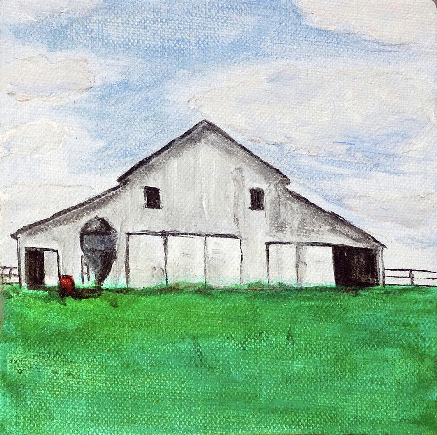 Iowa Barn No 3 2016 Painting by Kevin Callahan