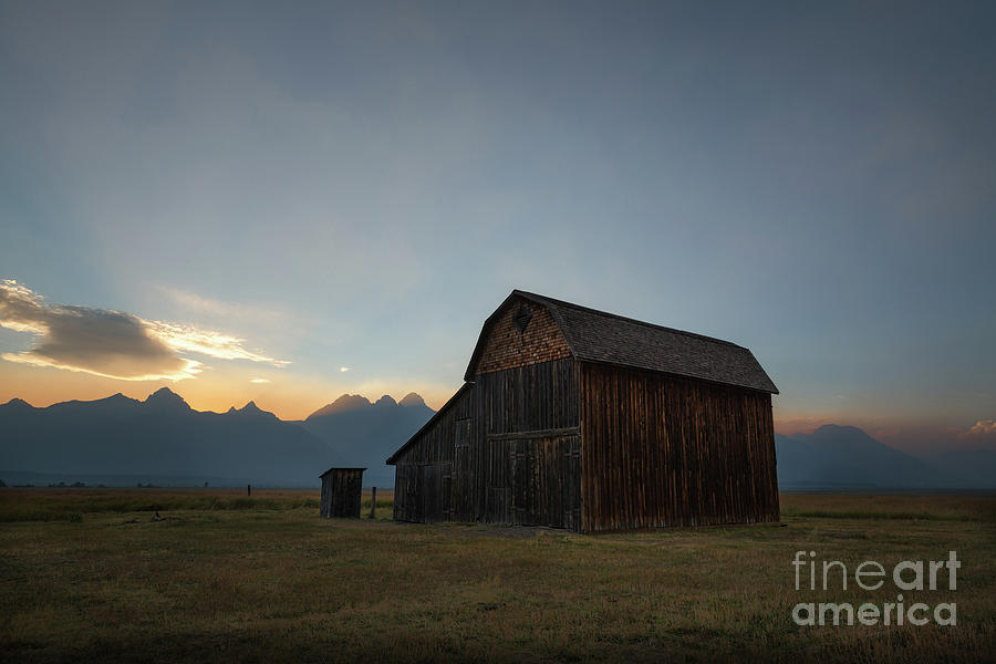 Old Barn on Mormon Row  Photograph by Michael Ver Sprill