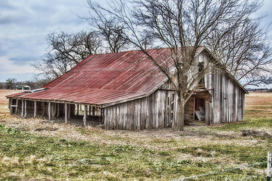 Old Barn Photograph by Ronnie Prcin