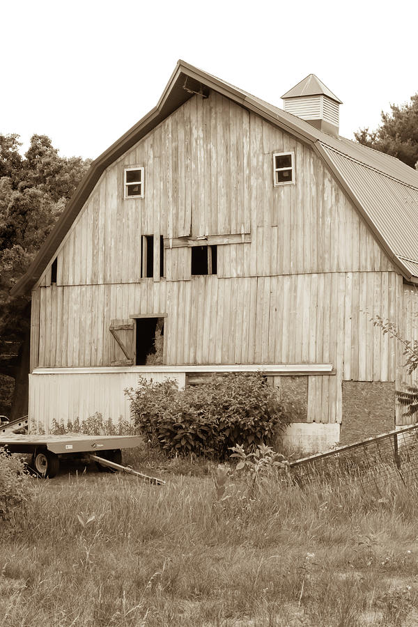 Old Barn Scene Photograph By Lori Lynn Sadelack