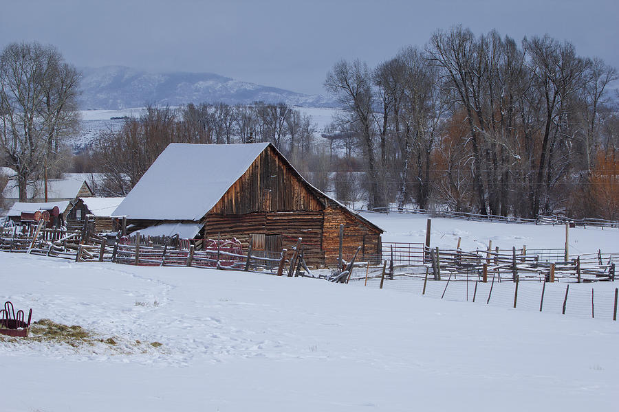 Old Barn Photograph by Sean Allen