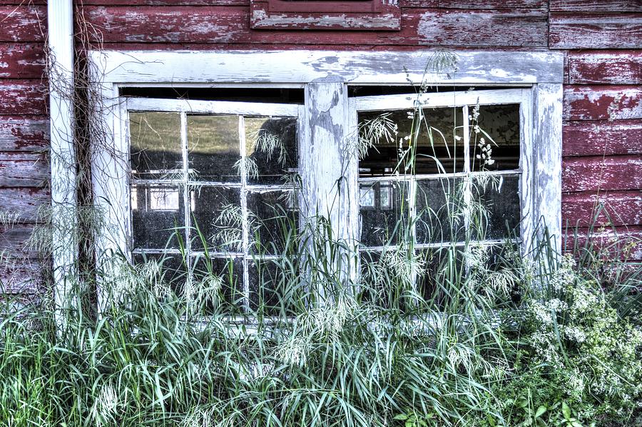 Old Barn Windows 1 Photograph