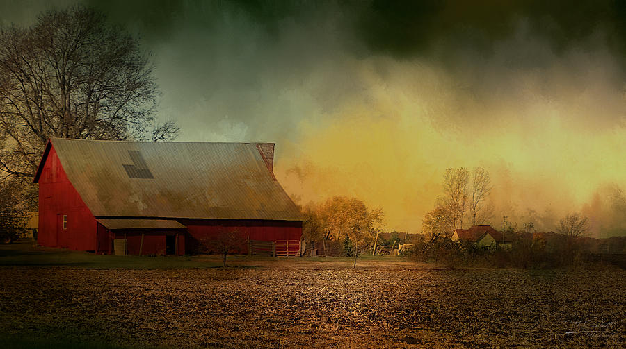 Barn Photograph - Old Barn With Charm by Theresa Campbell