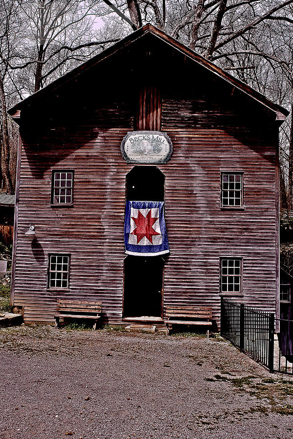 Old Becks Mill Profile Photograph by Stacie Siemsen
