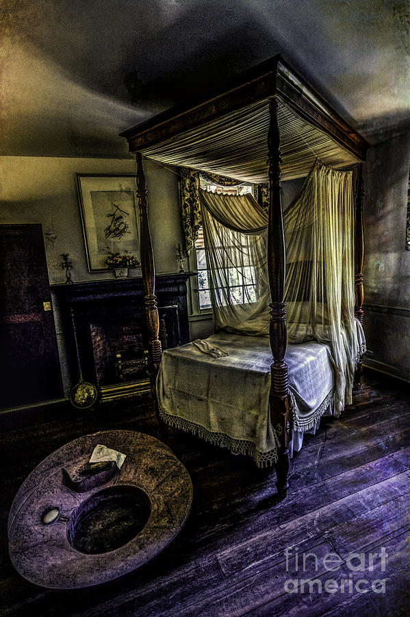 Old Bed Photograph by Ken Frischkorn