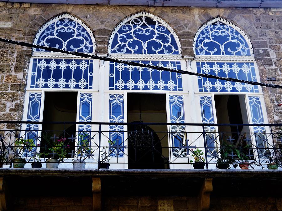 Nature Photograph - Old Beirut Home  by Funkpix Photo Hunter