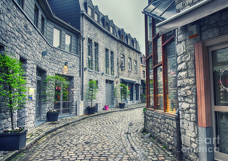 old Belgium town Durbuy Photograph by Ariadna De Raadt