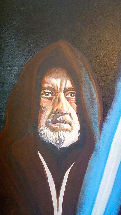 Old Ben Kenobi Painting by Dave Rogers