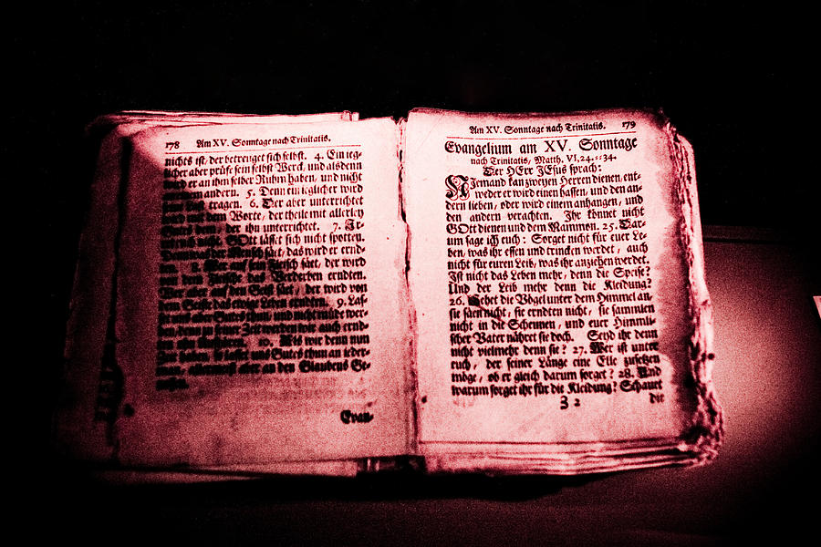 Old Bible Photograph by Dean Farrell