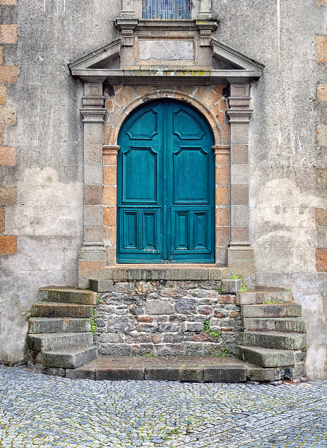Old Blue Door Photograph by Dave Mills