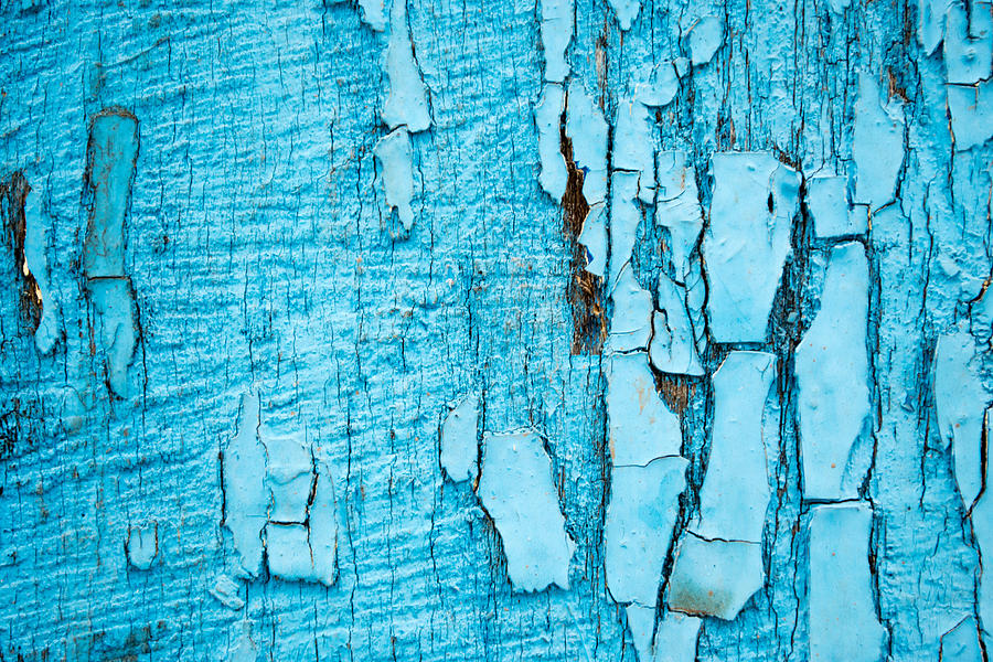 Old Blue Wood Photograph by John Williams