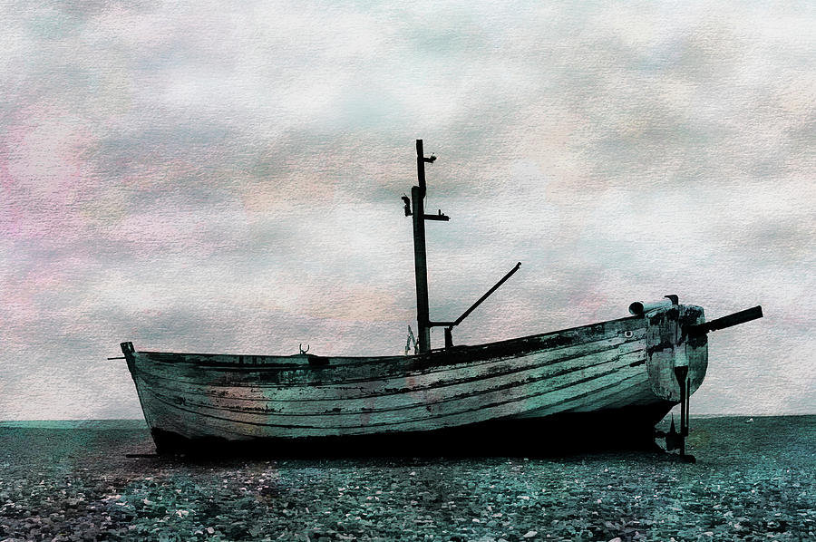 Old Boat at Aldeburgh Photograph by John Paul Cullen