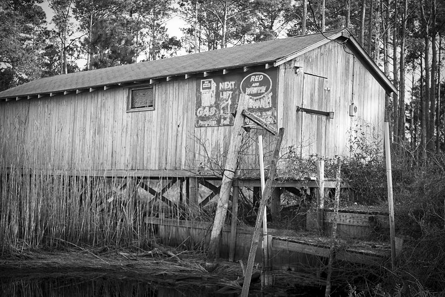 Old Boat House Photograph by Bob Decker