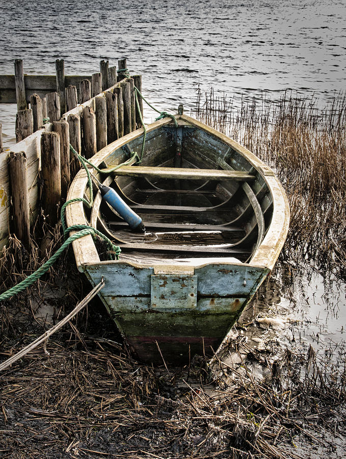 Old boat Photograph by Mike Santis