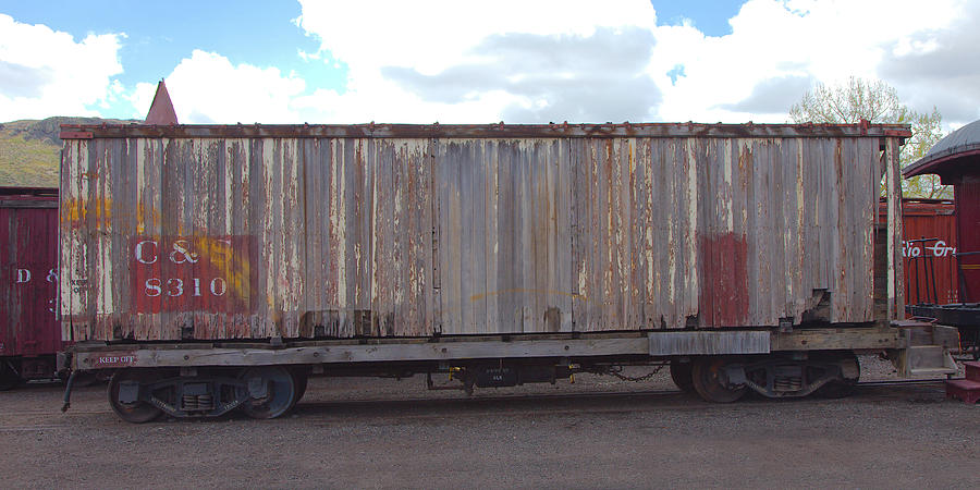Old Boxcar Photograph by Gordon Elwell