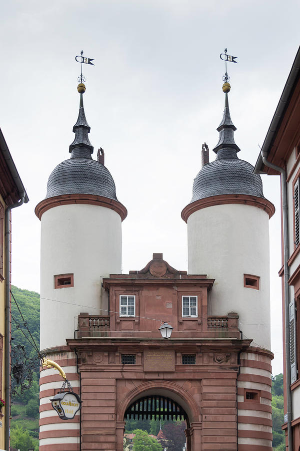 Old Bridge Gate Heidelberg Photograph by Teresa Mucha