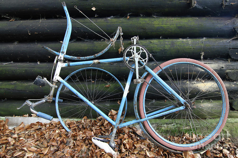 Old broken bicycle Photograph by Michal Boubin