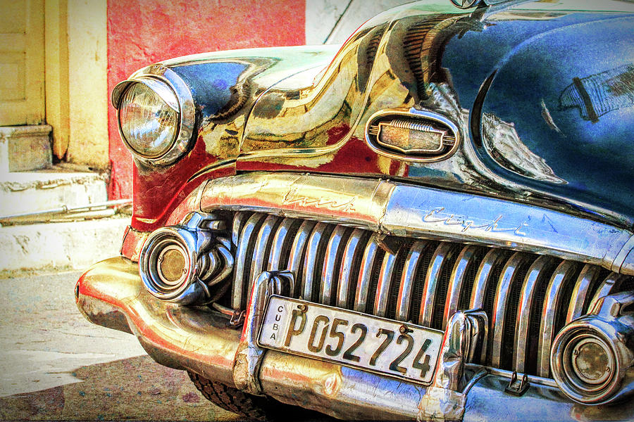 Old Buick Eight Car Digital Art by Roy Pedersen