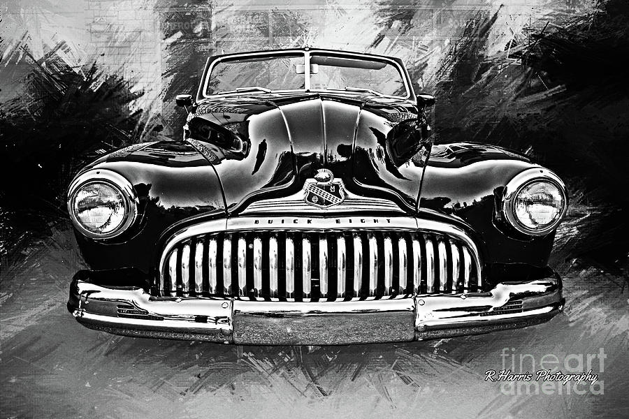 Old Buick Eight Photograph by Randy Harris