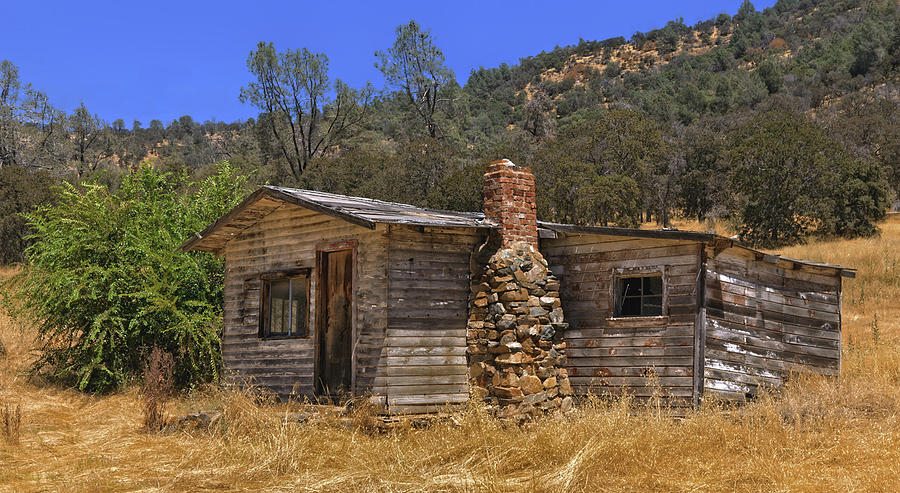 Old Cabin Photograph by Floyd Hopper