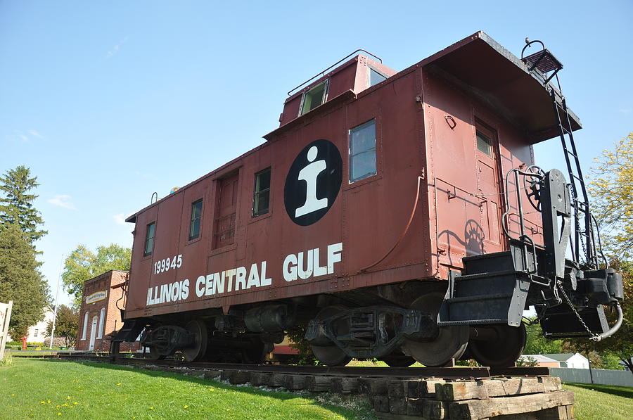 Old Caboose Photograph by Daniel Ness