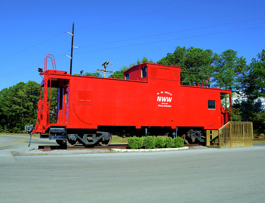 Old Caboose Photograph by Joseph C Hinson