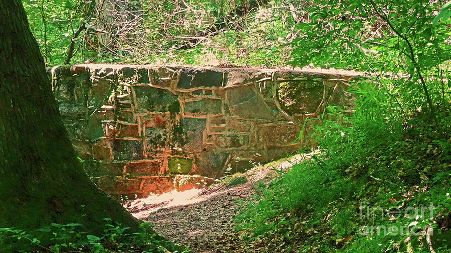 Old Canal Wall Photograph by Eunice Warfel