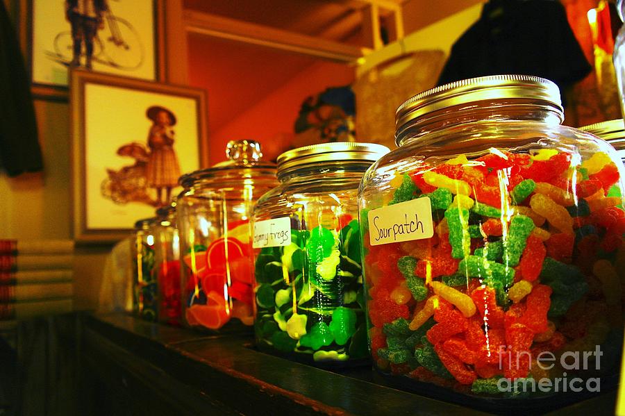 Old Candy Jars   Photograph by Jeff Swan