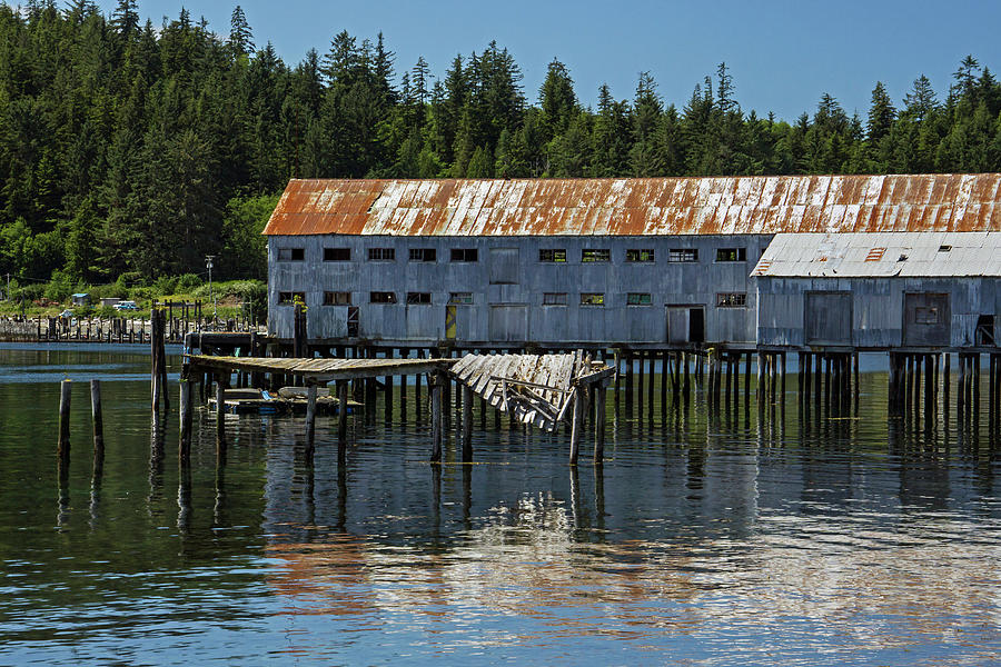 Old cannery Photograph by Inge Riis McDonald