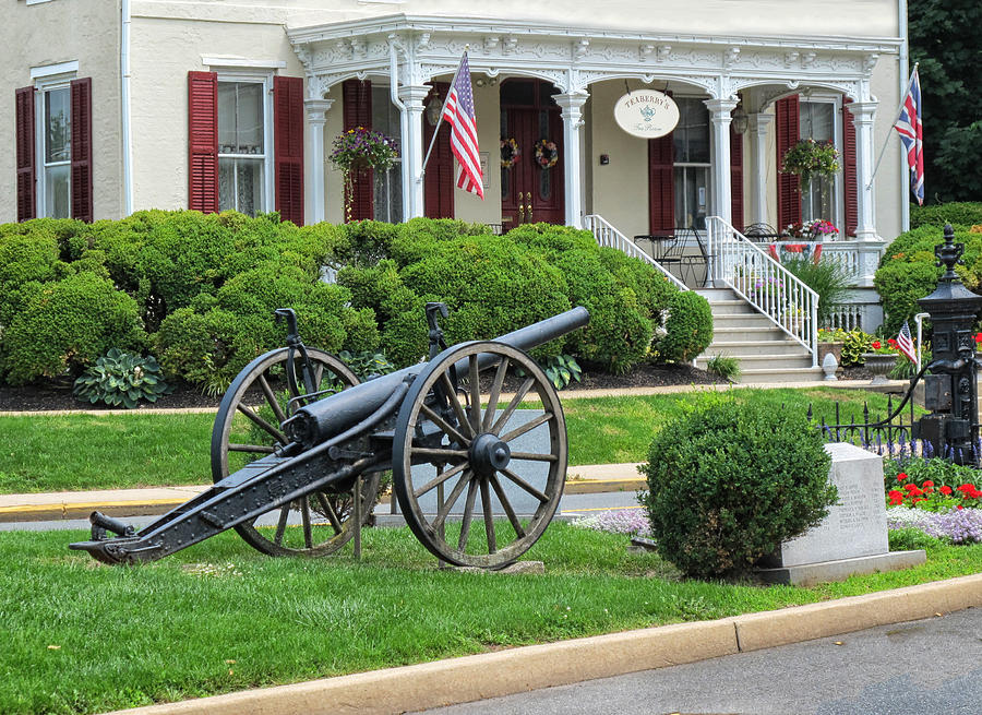 Old Cannon in Flemington New Jersey Photograph by Dave Mills